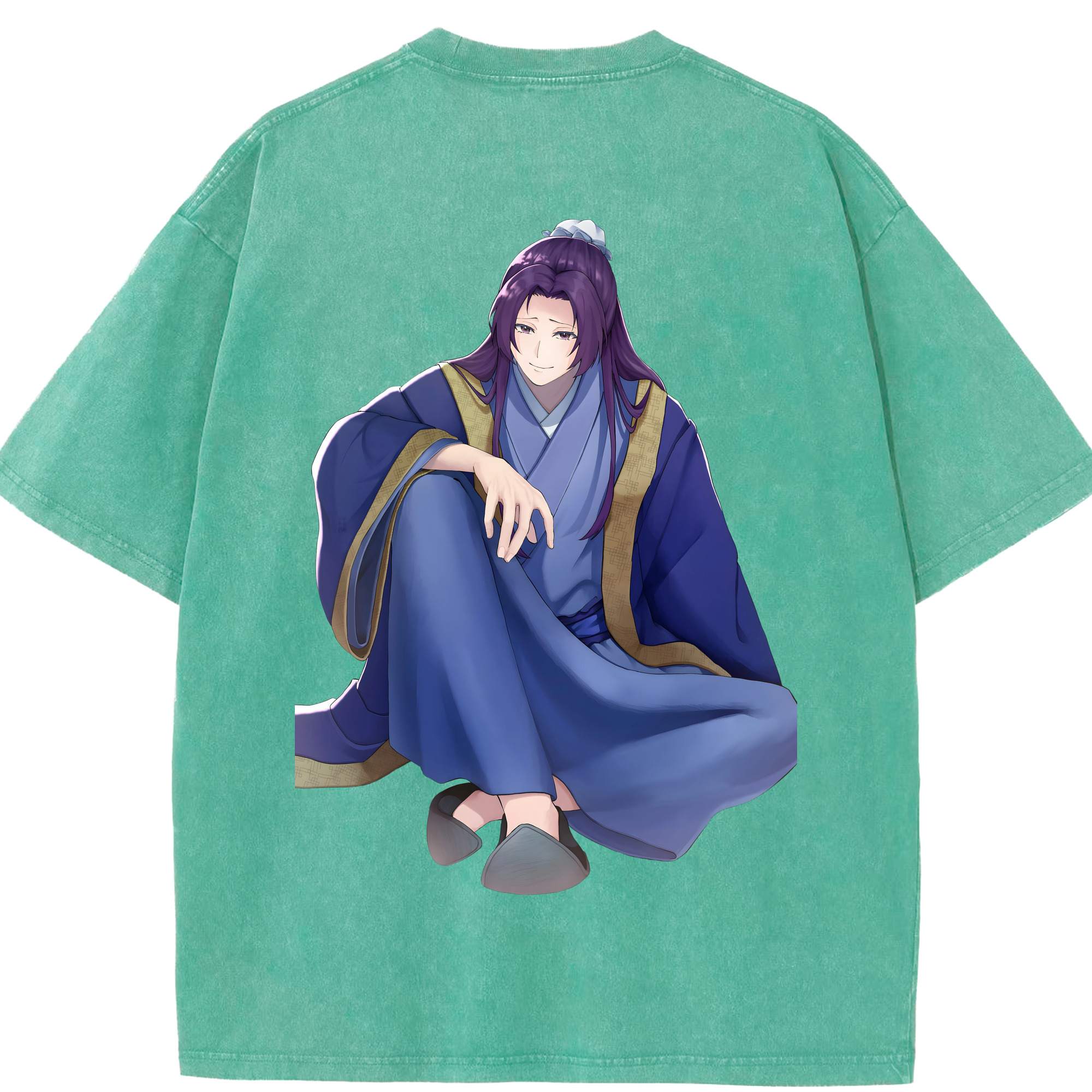 （画像用） 薬屋のひとりごと The Apothecary Diaries 綿100% ヴィンテージ風 半袖Tシャツ（背面プリント）